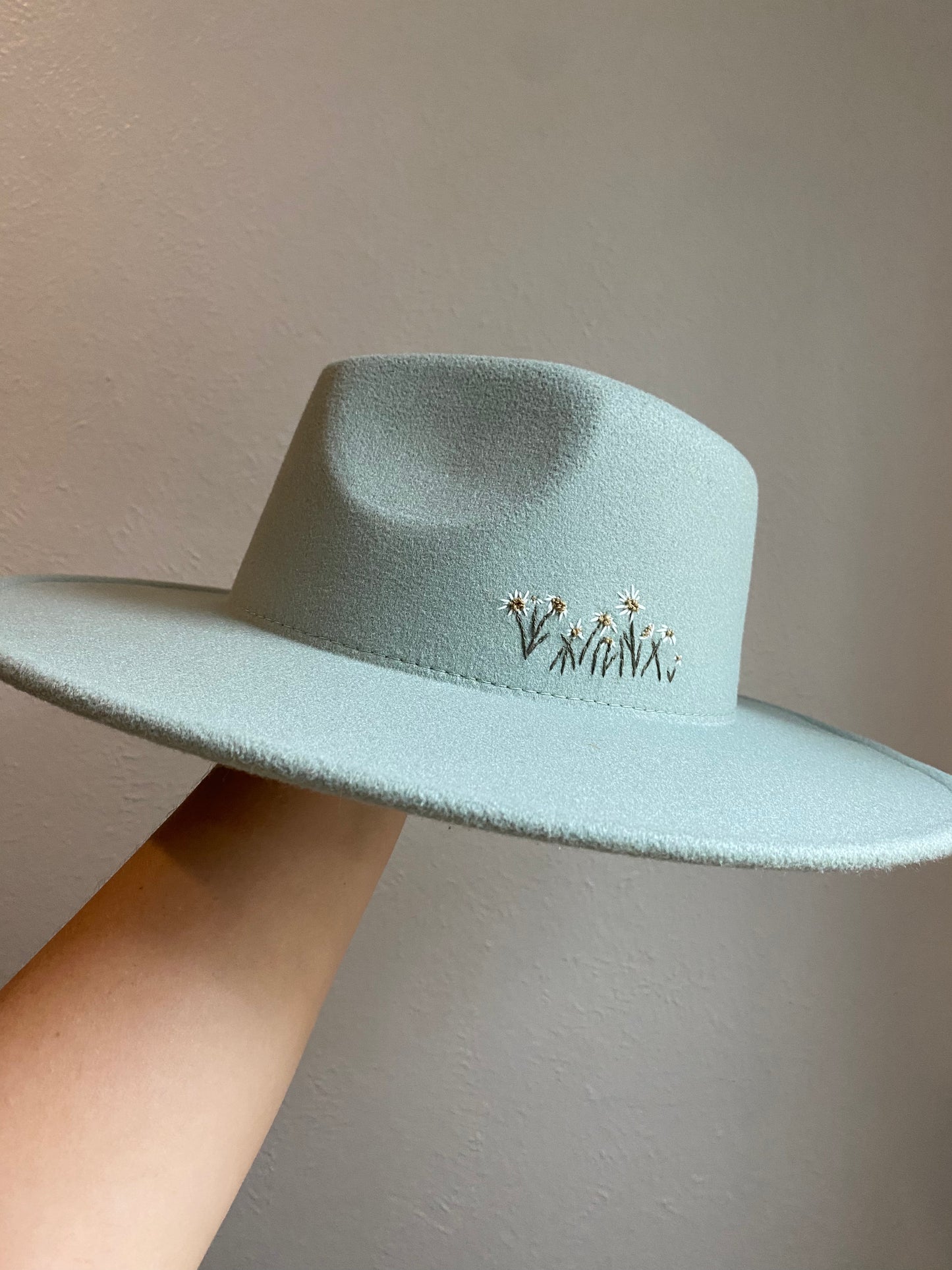 -MADE TO ORDER- Little Field of Flowers Hat