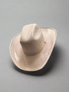 *XLarge* Chihuahua Cowboy Hat - Vegan Suede