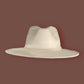 *XLarge* Flat Brim Hat - Vegan Suede