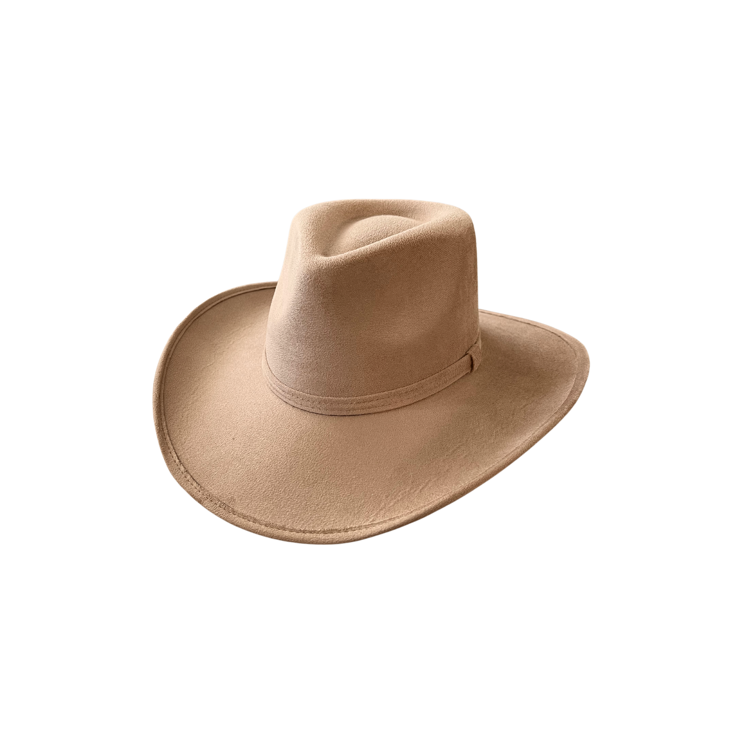 Bronco Cowboy Hat - Vegan Suede