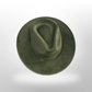 *XLarge* Flat Brim Hat - Vegan Suede