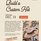 Build a Custom Hat @ Parker+Scott DEPOSIT