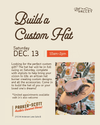 Build a Custom Hat @ Parker+Scott DEPOSIT
