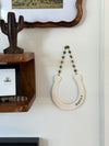 HOWDY Ceramic Horseshoe Wall Hanging