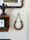 LUCKY Ceramic Horseshoe Wall Hanging