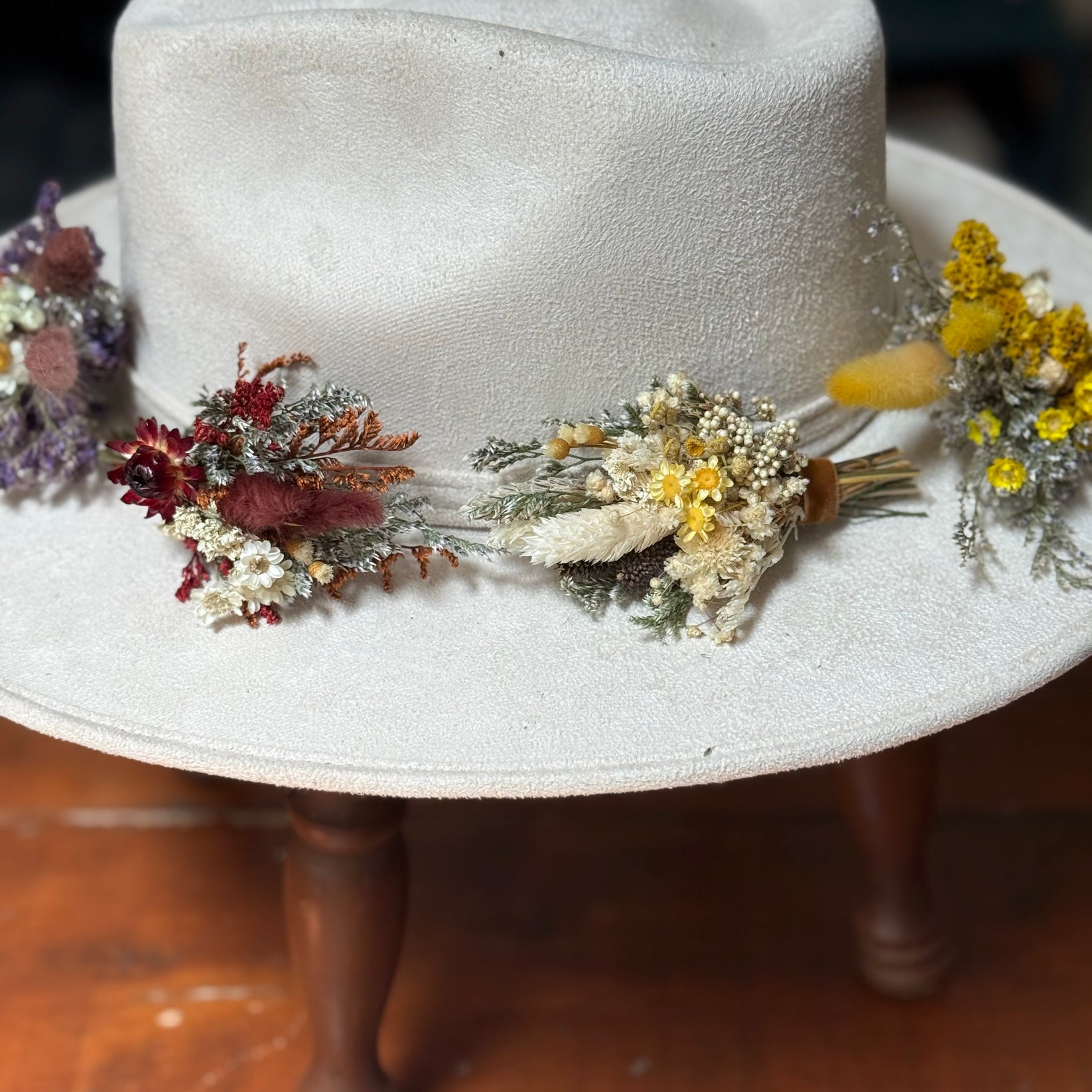 Dried Floral Hat Pins – lostvly display picture 2