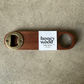 Handcrafted Natural Wood Bottle Opener