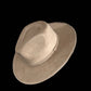 *XLarge* Flat Brim Hat - Vegan Suede