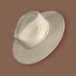 *XLarge* Flat Brim Hat - Vegan Suede
