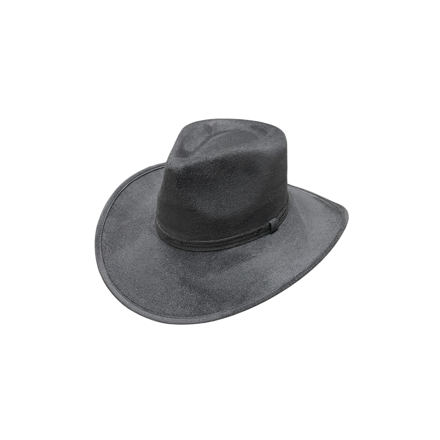 Bronco Cowboy Hat - Vegan Suede