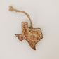 Ceramic Texas Wall Hanging
