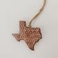 Ceramic Texas Wall Hanging